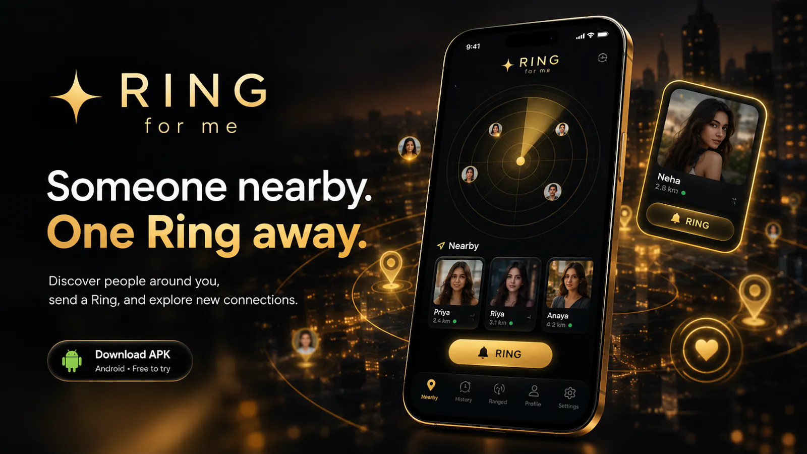 RING FOR ME — Discover People Nearby screenshot 4