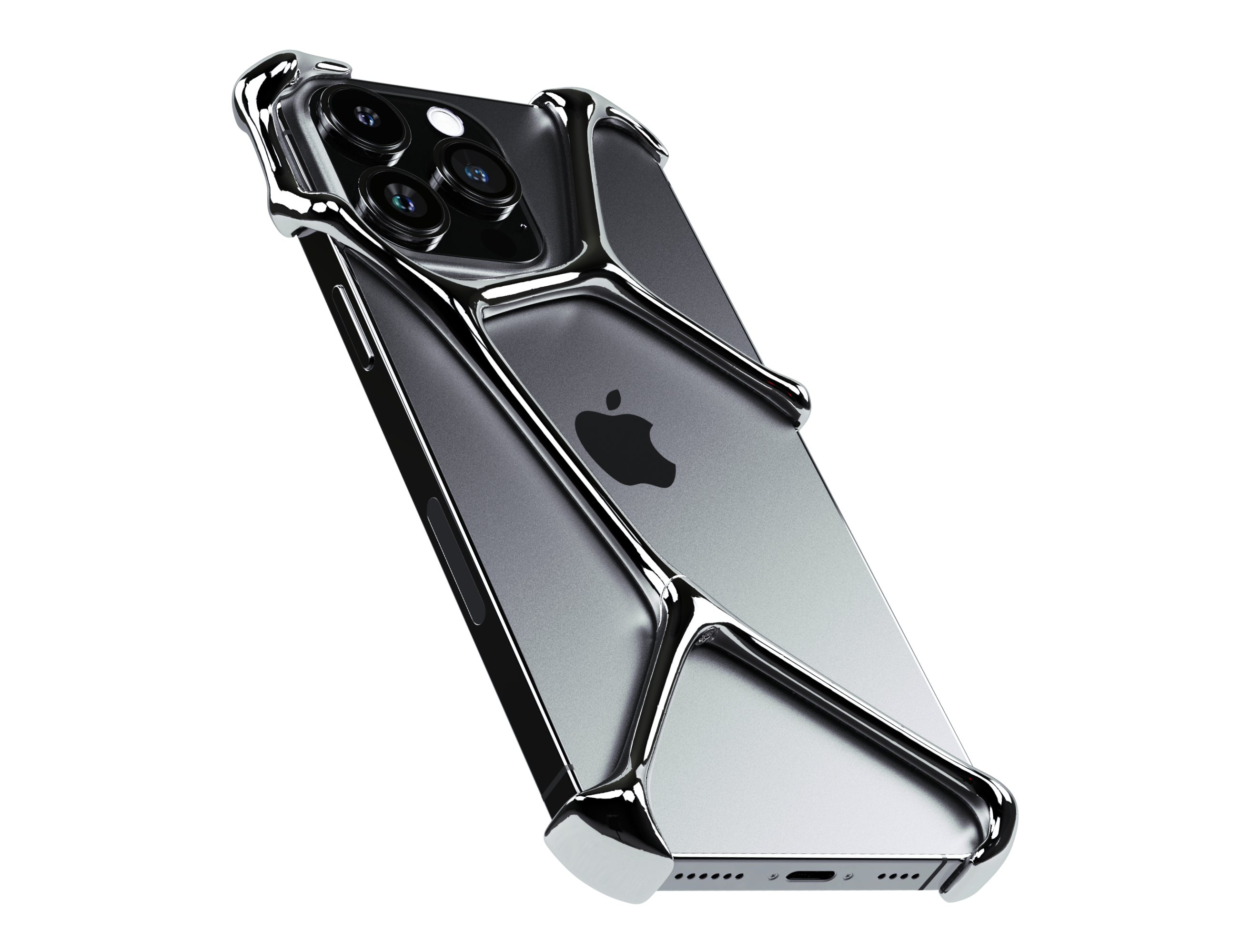 İPhone için Ynøt Shell - Çelik ile 3D baskı ve sonra el bitirmek medya 3