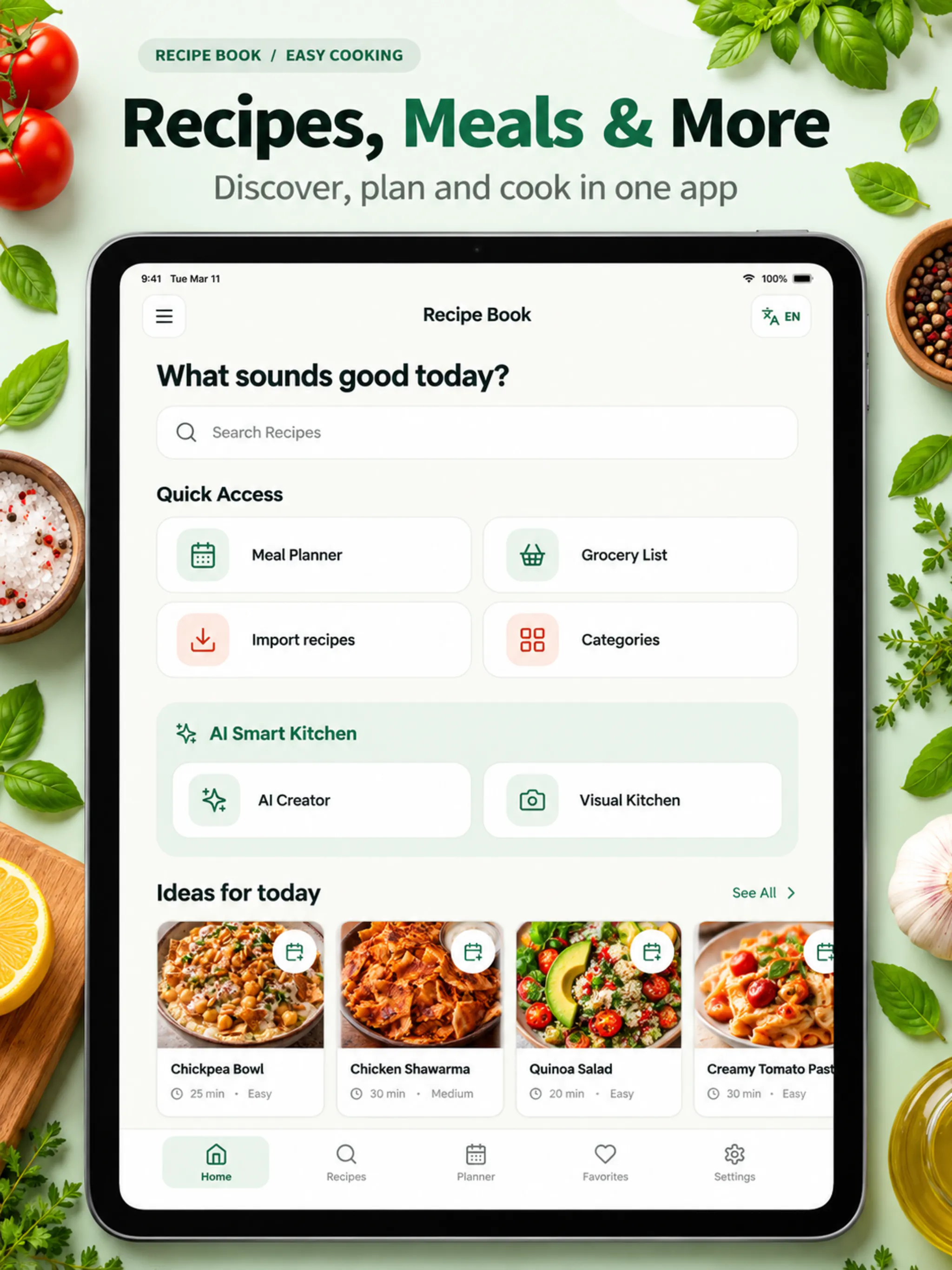Recipe Book: Easy Cooking and AI Recipes gallery image