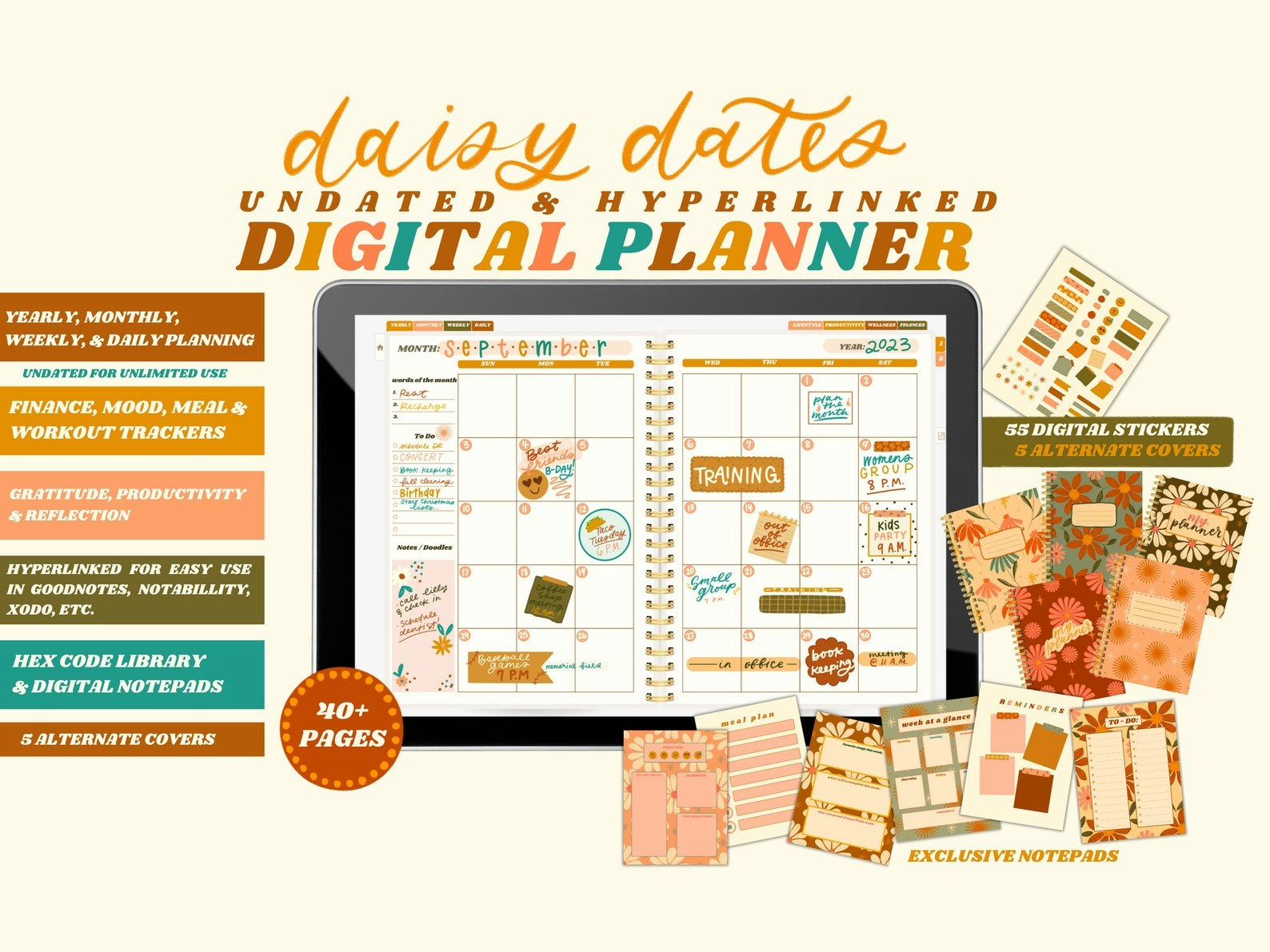 Ultimate Digital Planner Powerhouse - Ultimate Digital Planner: จัดระเบียบวางแผนและบรรลุเป้าหมายของคุณ media 2