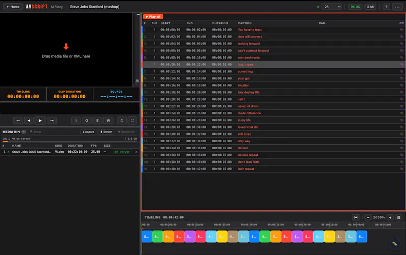 AVScript screenshot 2