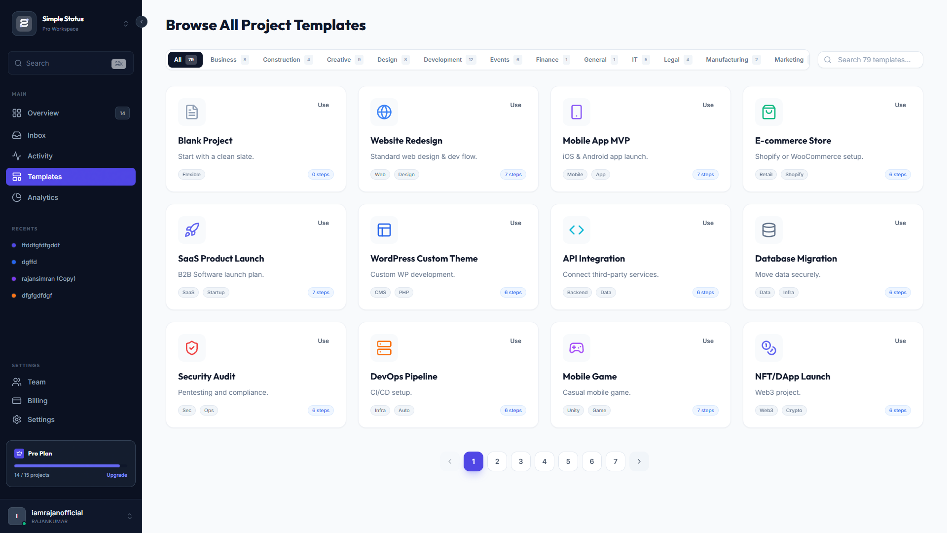 Simple Status gallery image