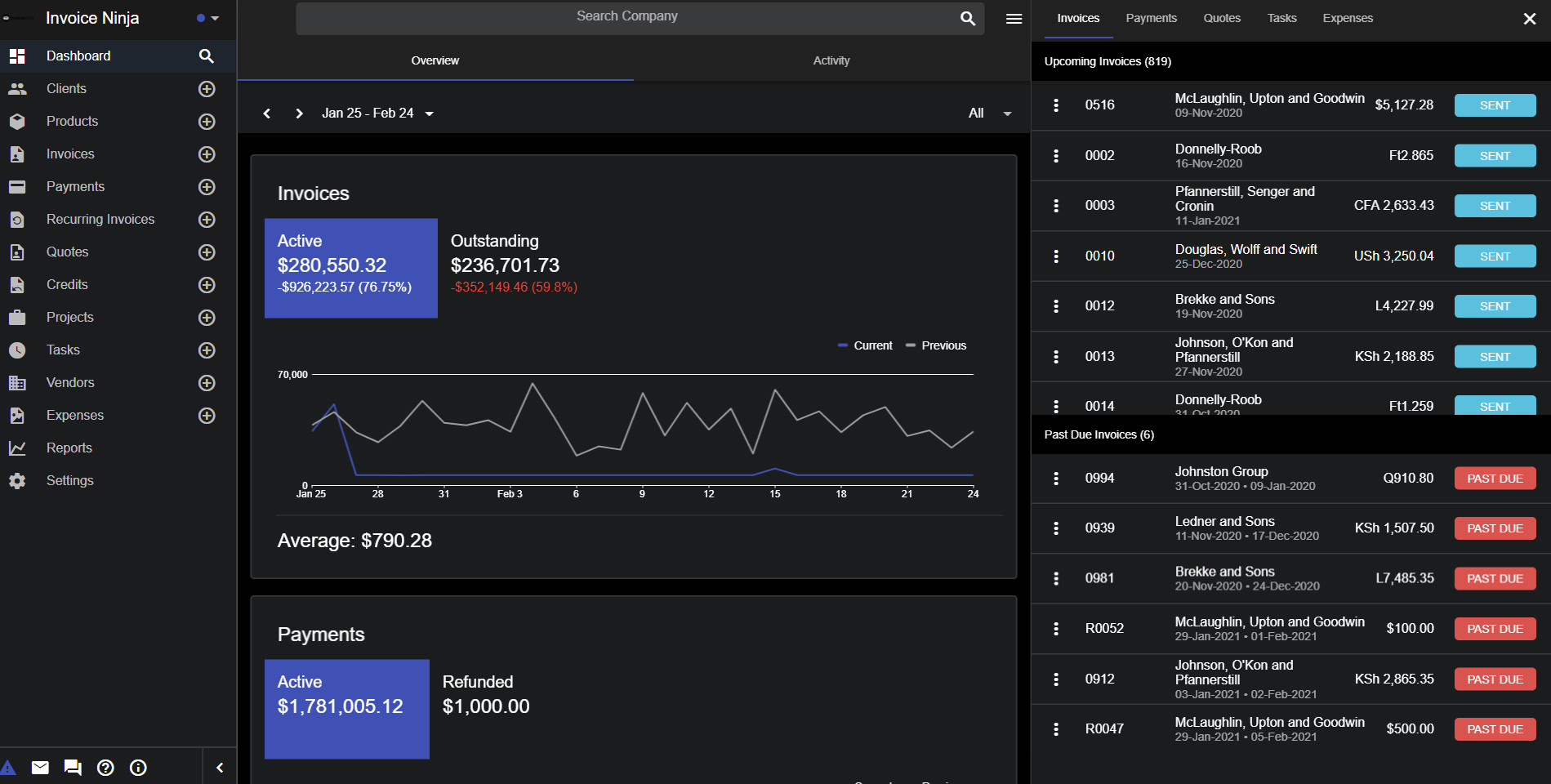 Invoice Ninja gallery image