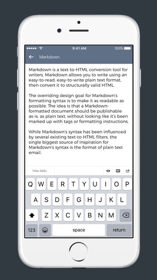 nvNotes gallery image