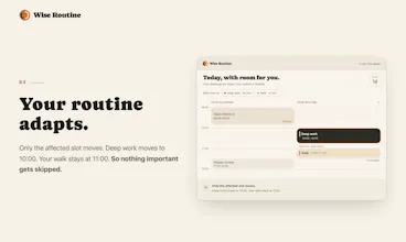 Wise Routine gallery image