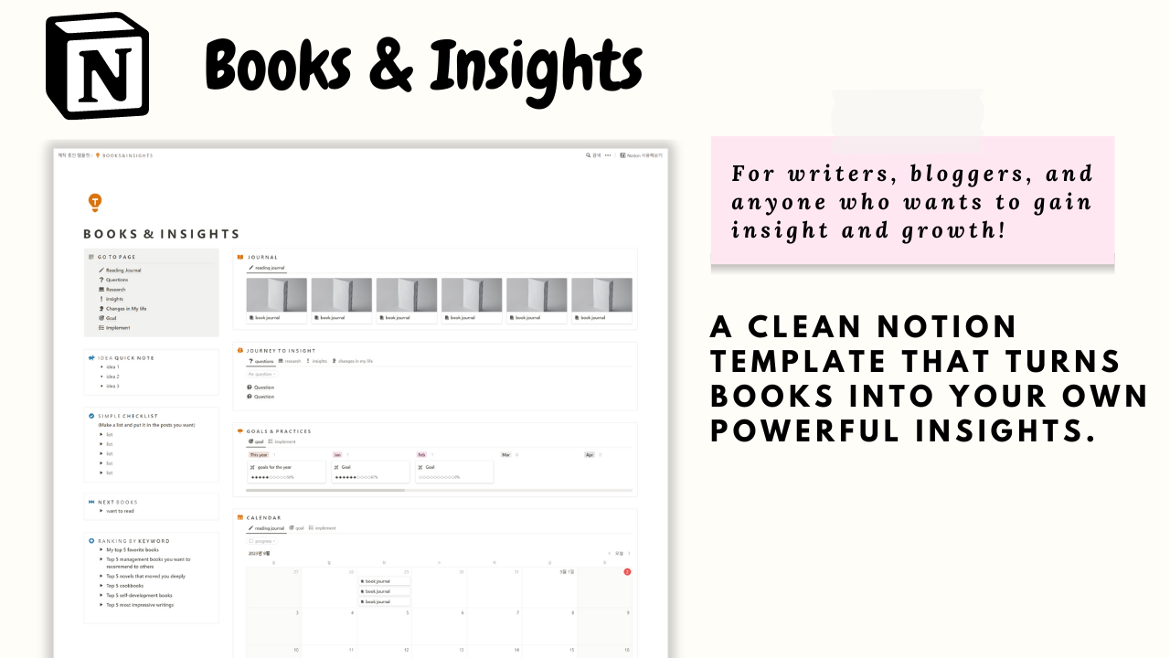 Mídia 1 de Modelo de noção de livros e insights