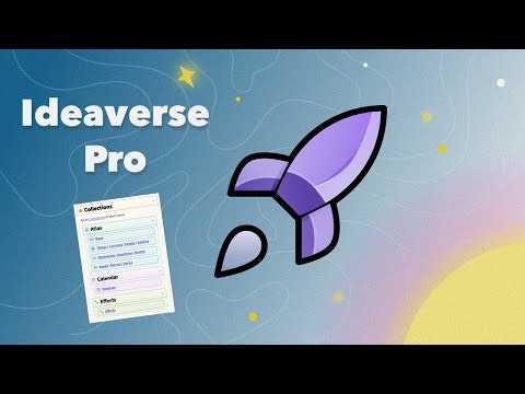 startuptile Ideaverse Pro-Manage your whole life in Obsidian