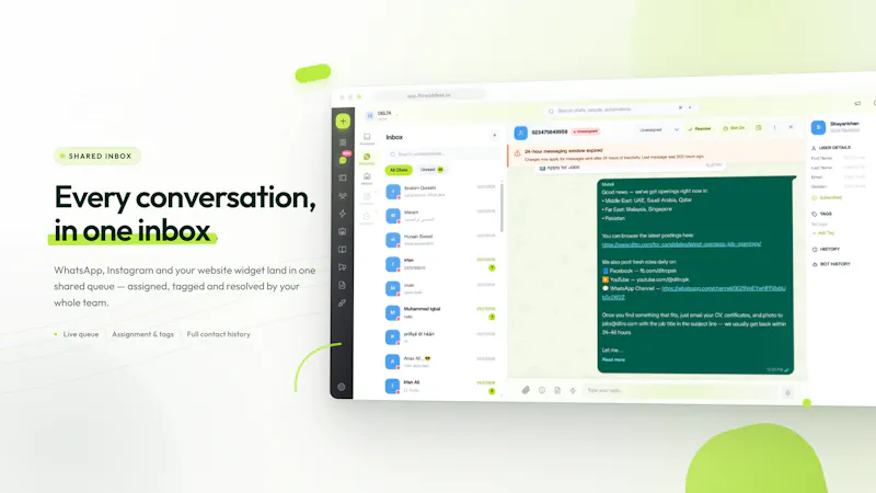 ThreadDesk screenshot 2