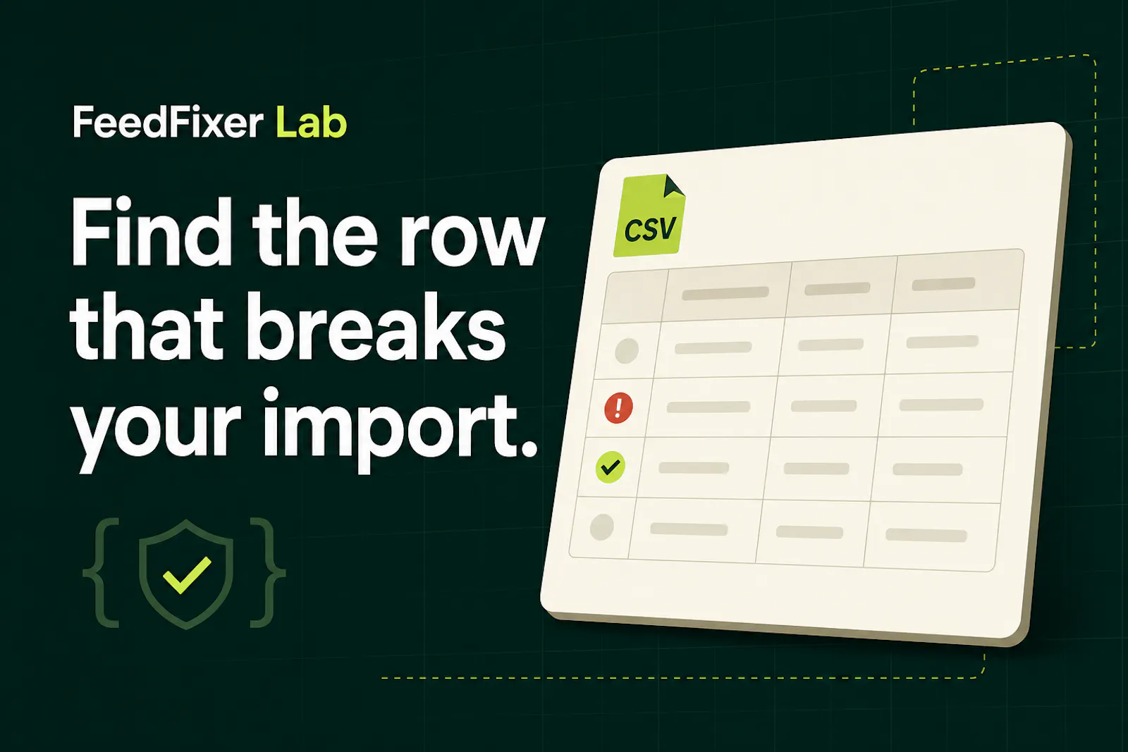 FeedFixer Lab screenshot 1