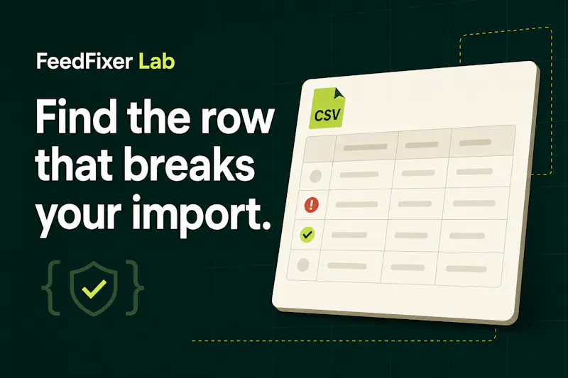 FeedFixer Lab screenshot 1