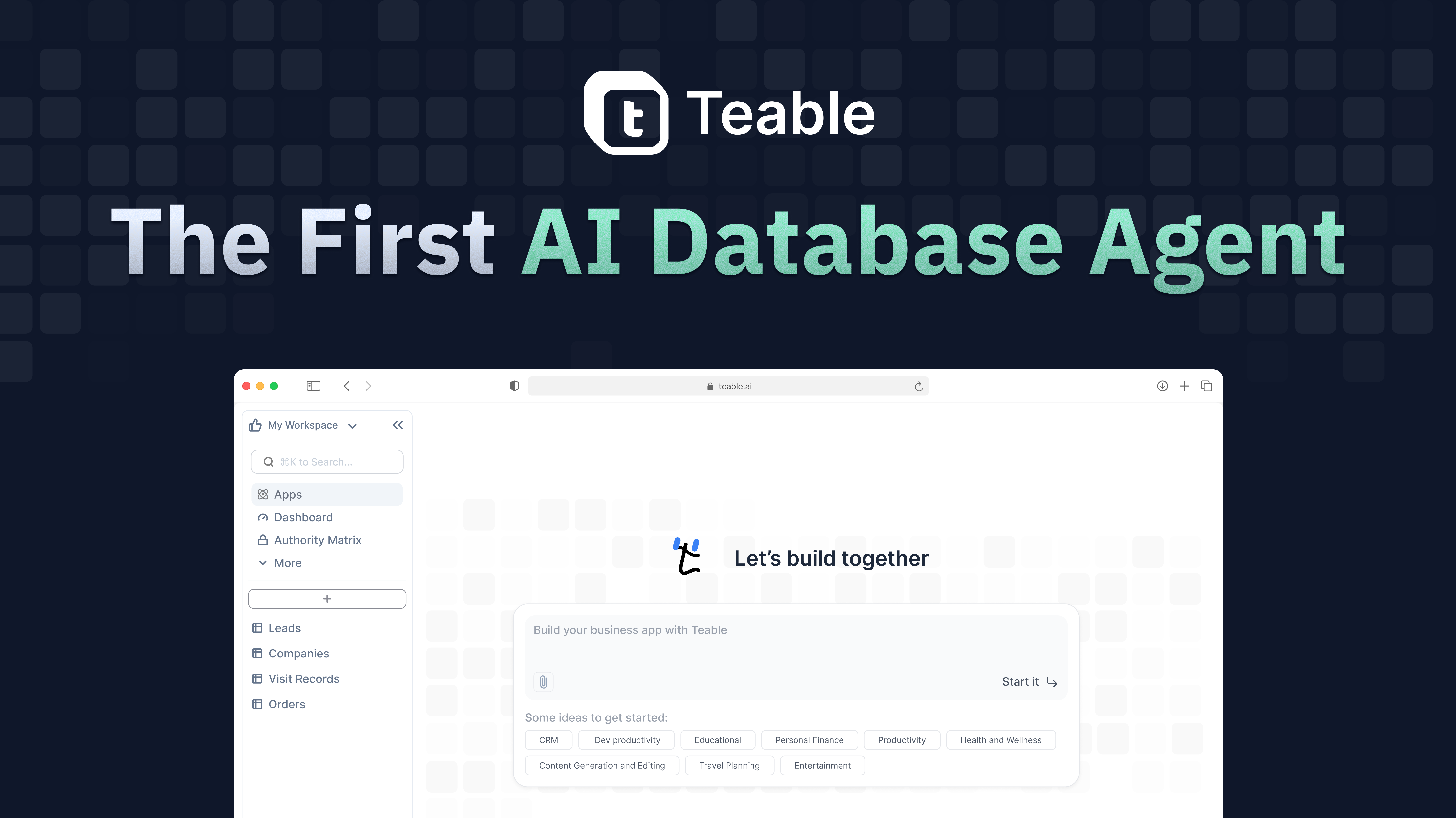 Teable gallery image