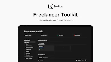 Notion Ultimate Freelancer Toolkit gallery image