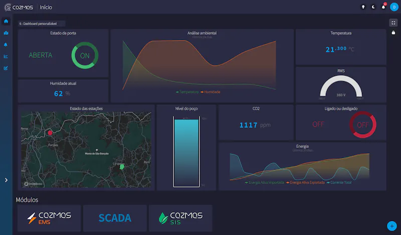 Cozmos IoT screenshot 2