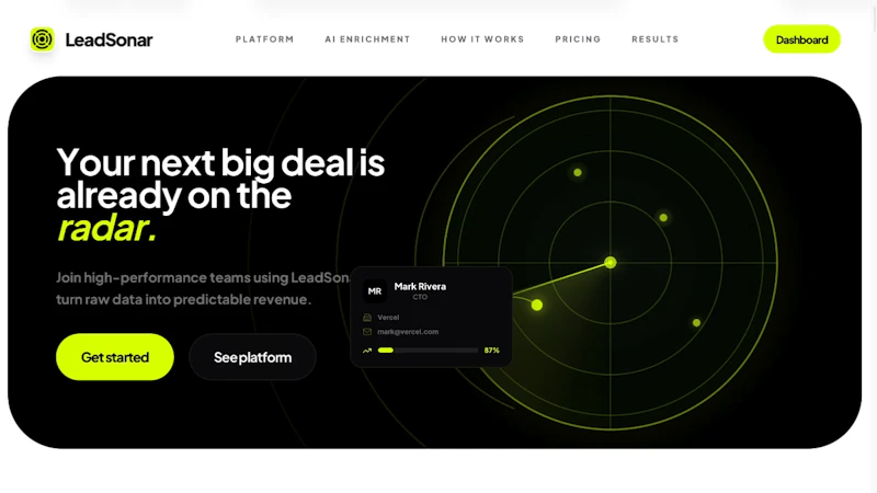 LeadSonar screenshot 1