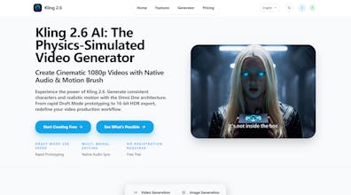 Kling 2.6 AI gallery image