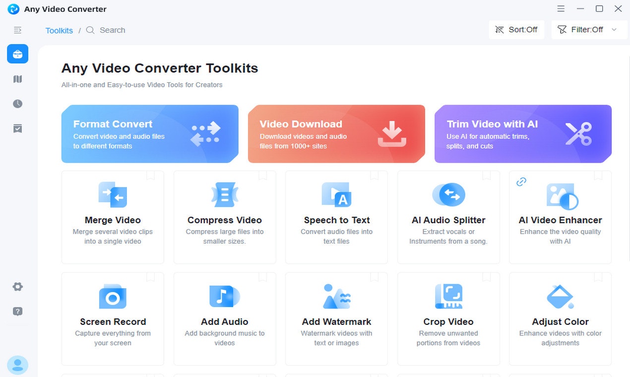 Any Video Converter - All-in-one and easy-to-use video tools for creators media 4