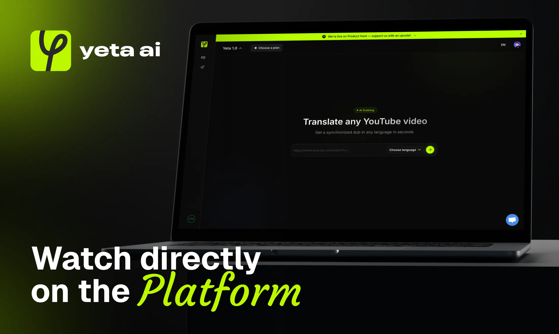 Yeta AI / YouTube Dubbing screenshot 5