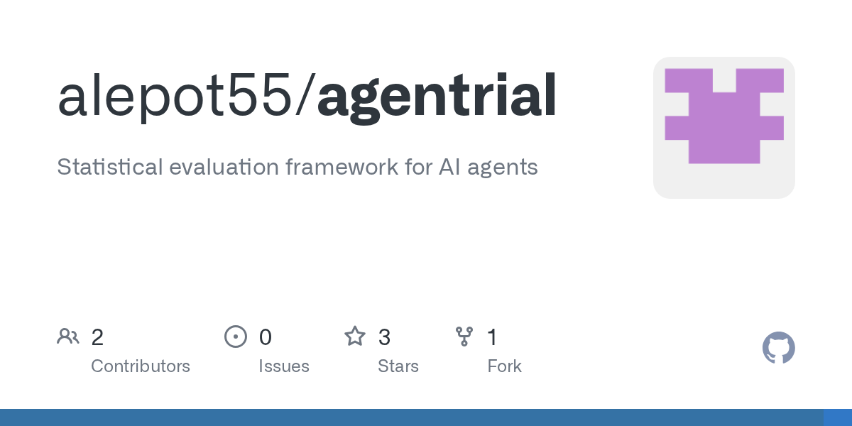 agentrial - Main product screenshot demonstrating key features and user interface