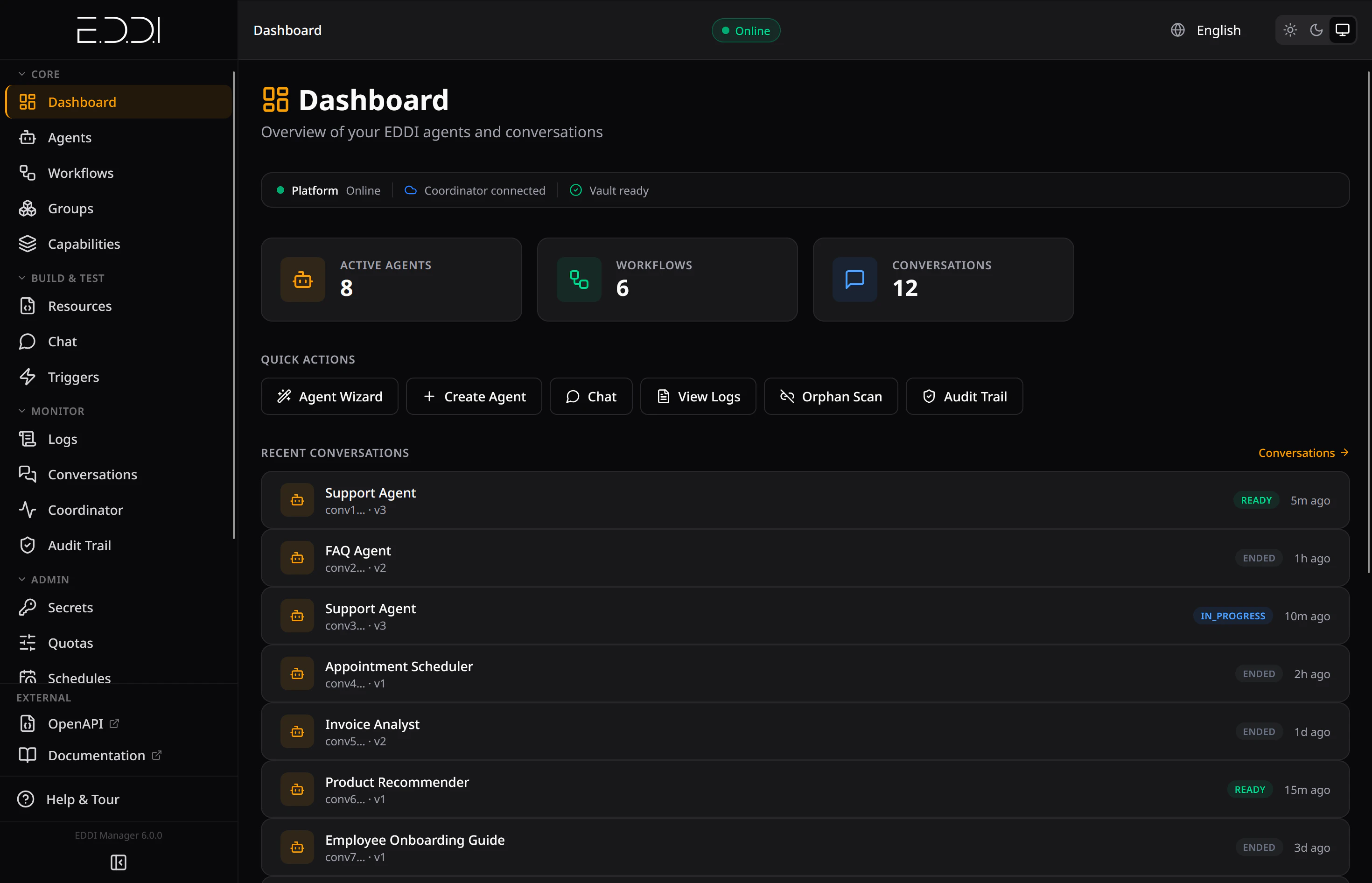 EDDI v6 screenshot 1