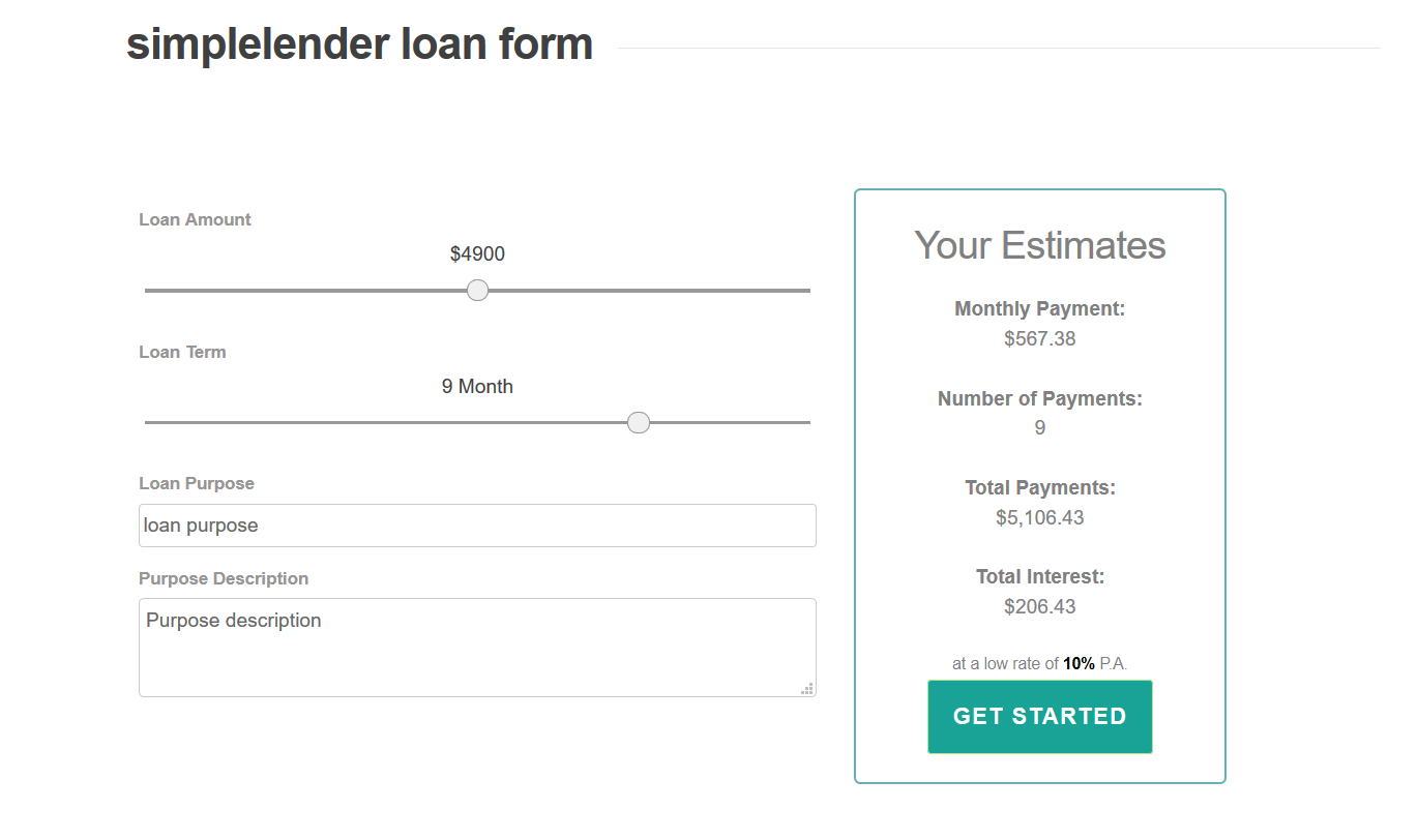 Simplelender  gallery image