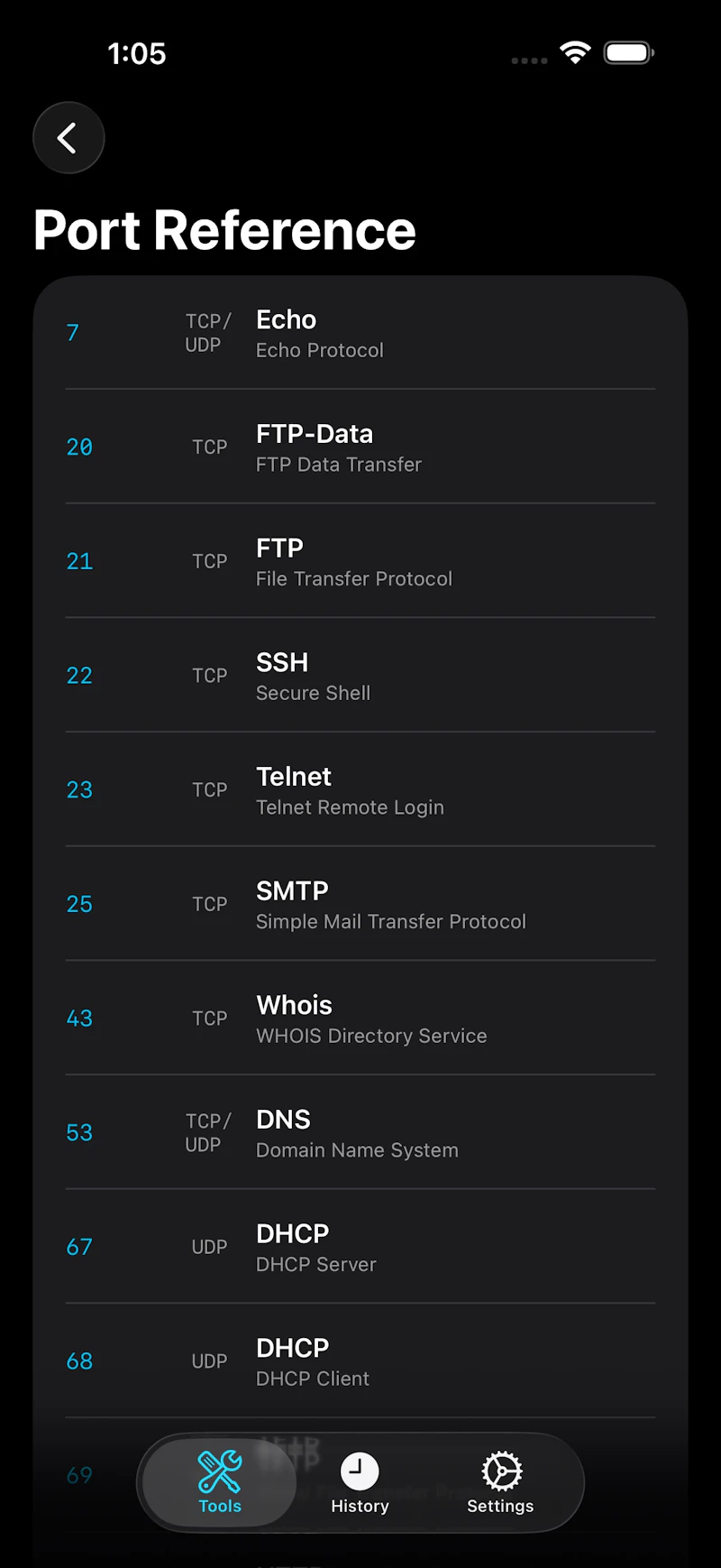 NetProbe screenshot 11