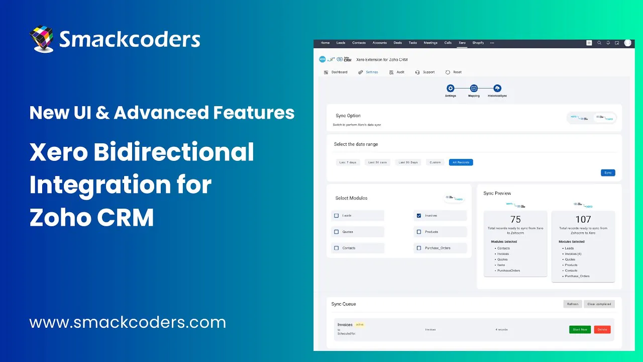 Xero Integration for Zoho CRM gallery image