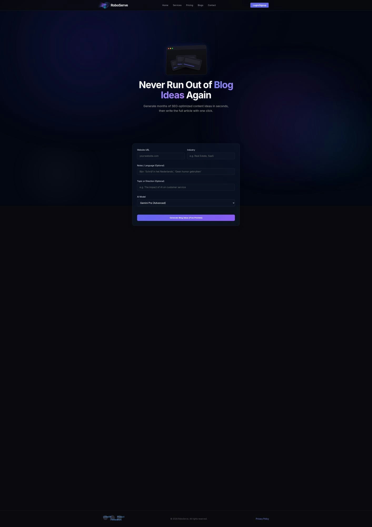 RoboServe gallery image
