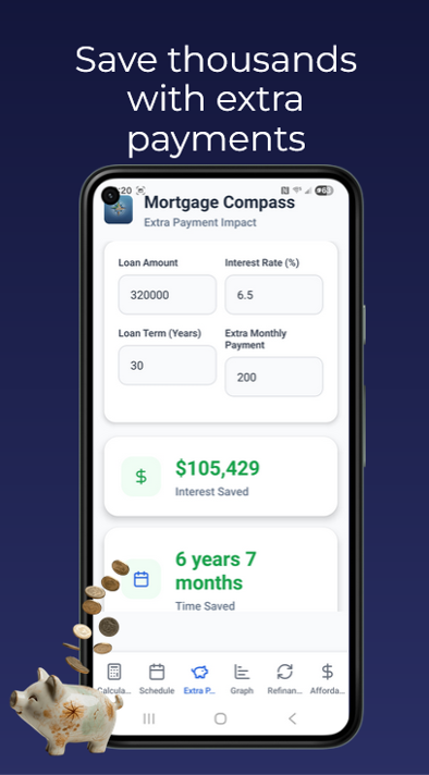 Mortgage Compass: Smarter Home Finance - Screenshot 4 showing product features and functionality