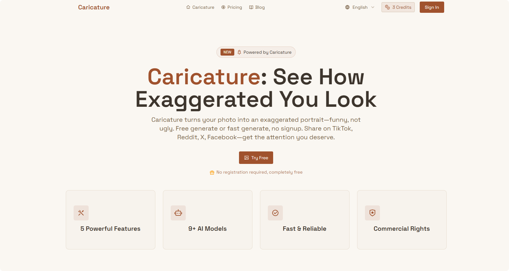 Caricature AI Studio   gallery image