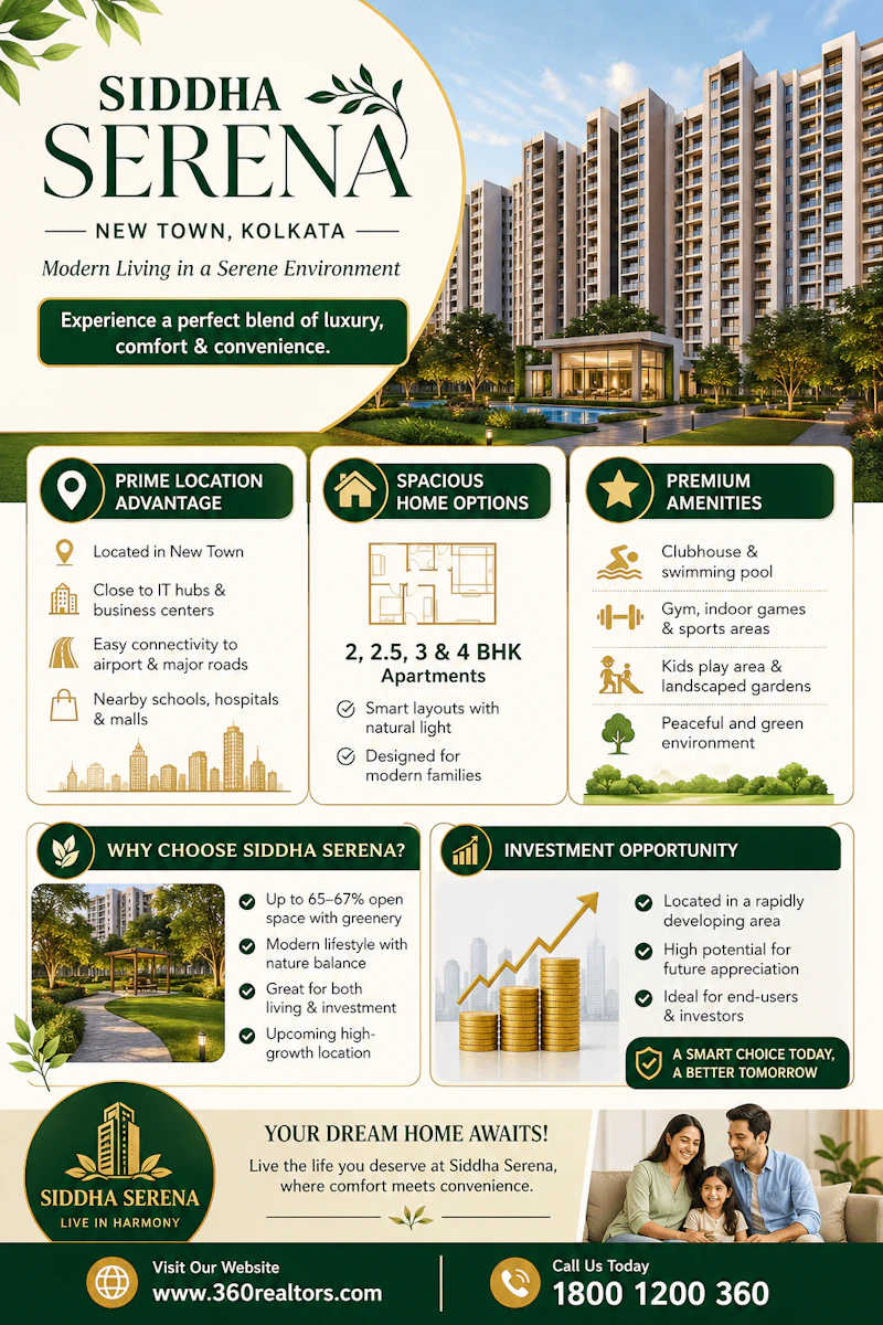 Siddha Serena New Town Kolkata screenshot 1