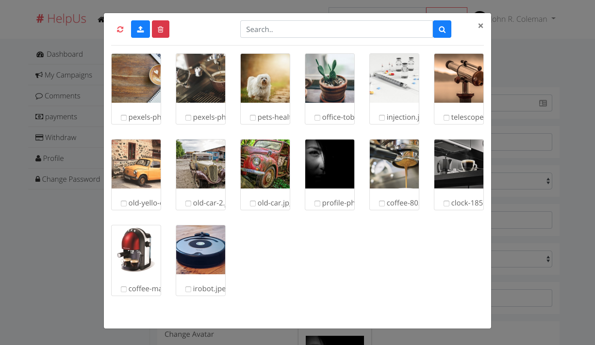 HelpUs – Ultimate Crowdfunding Solution gallery image