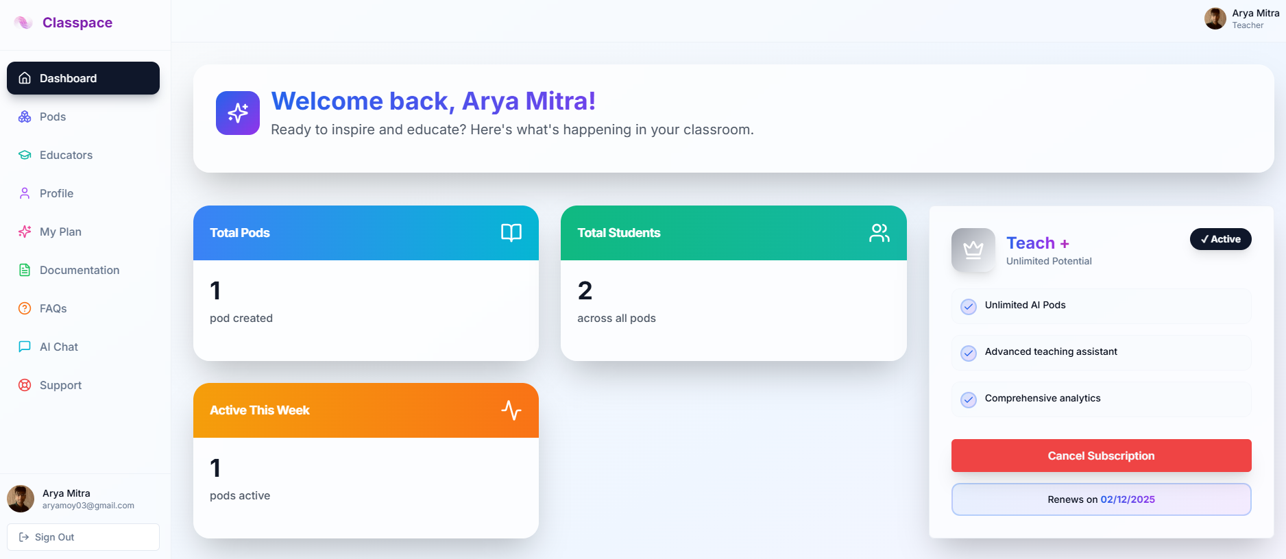 Classpace gallery image