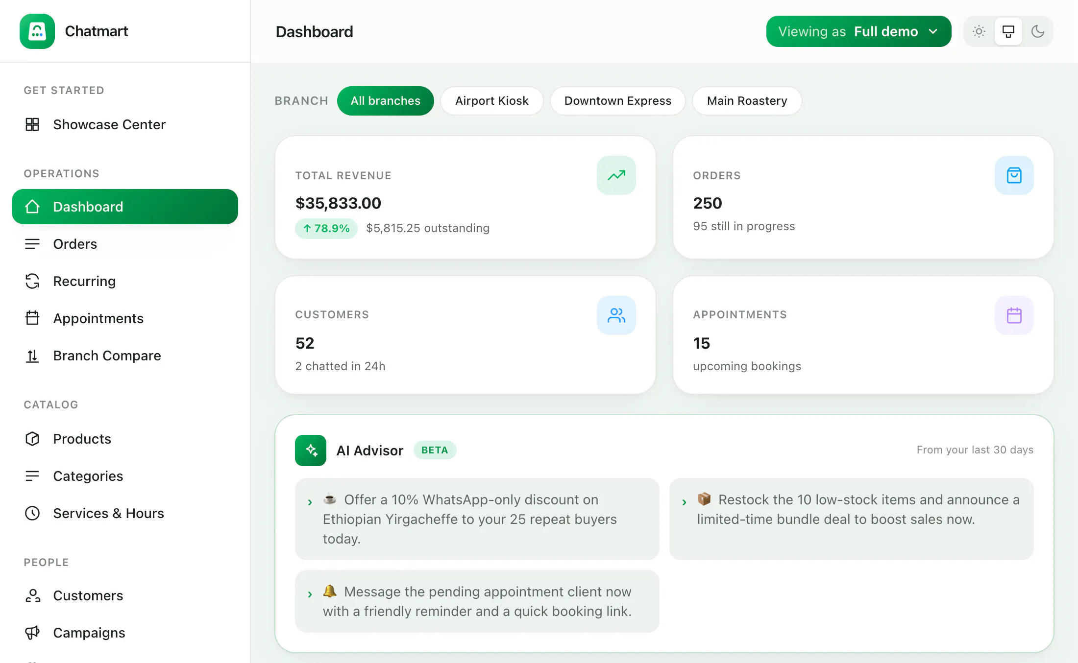 ChatMart - AI WhatsApp Orders & Bookings gallery image