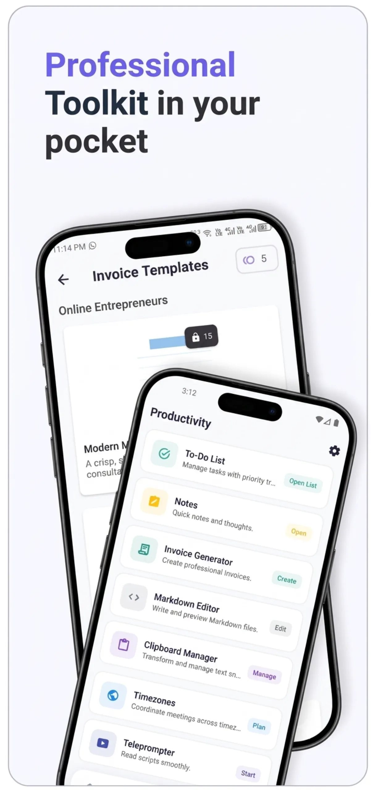 DocQR Tools - Scanner & PDF gallery image