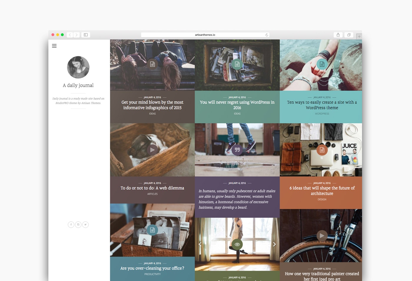 Artisan Themes gallery image