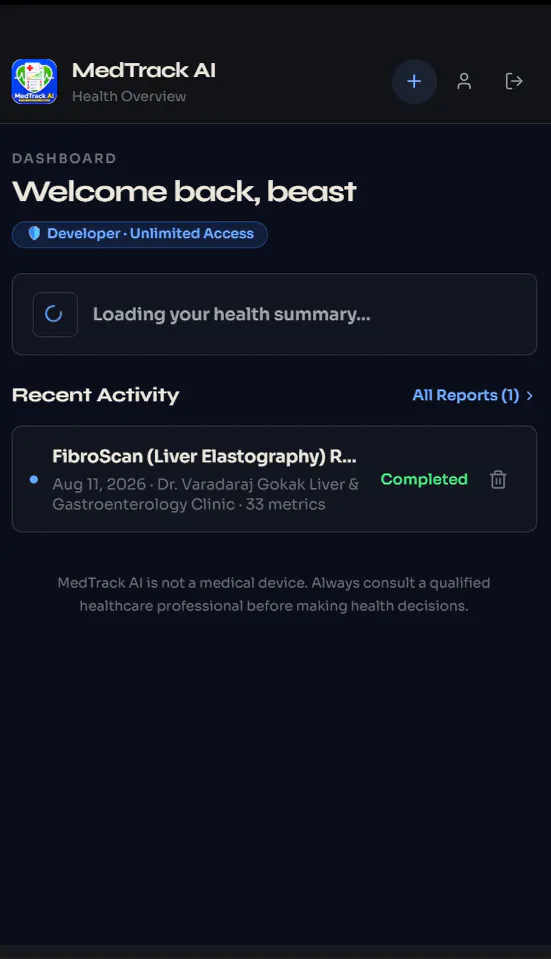 MedTrack AI gallery image