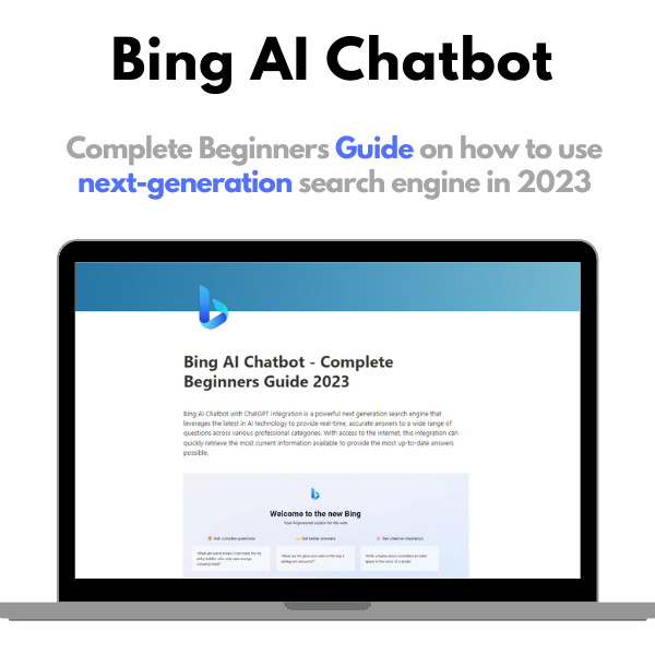 Bing AIチャットボット - 初心者ガイド2023