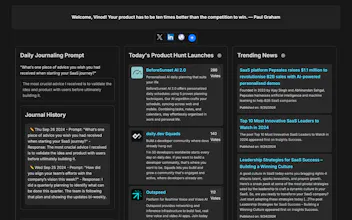 SaaS inspiration hub gallery image