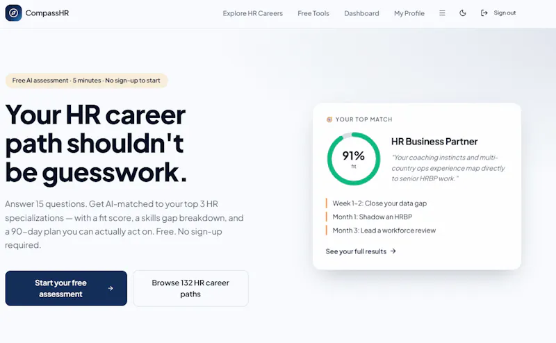 CompassHR screenshot 2