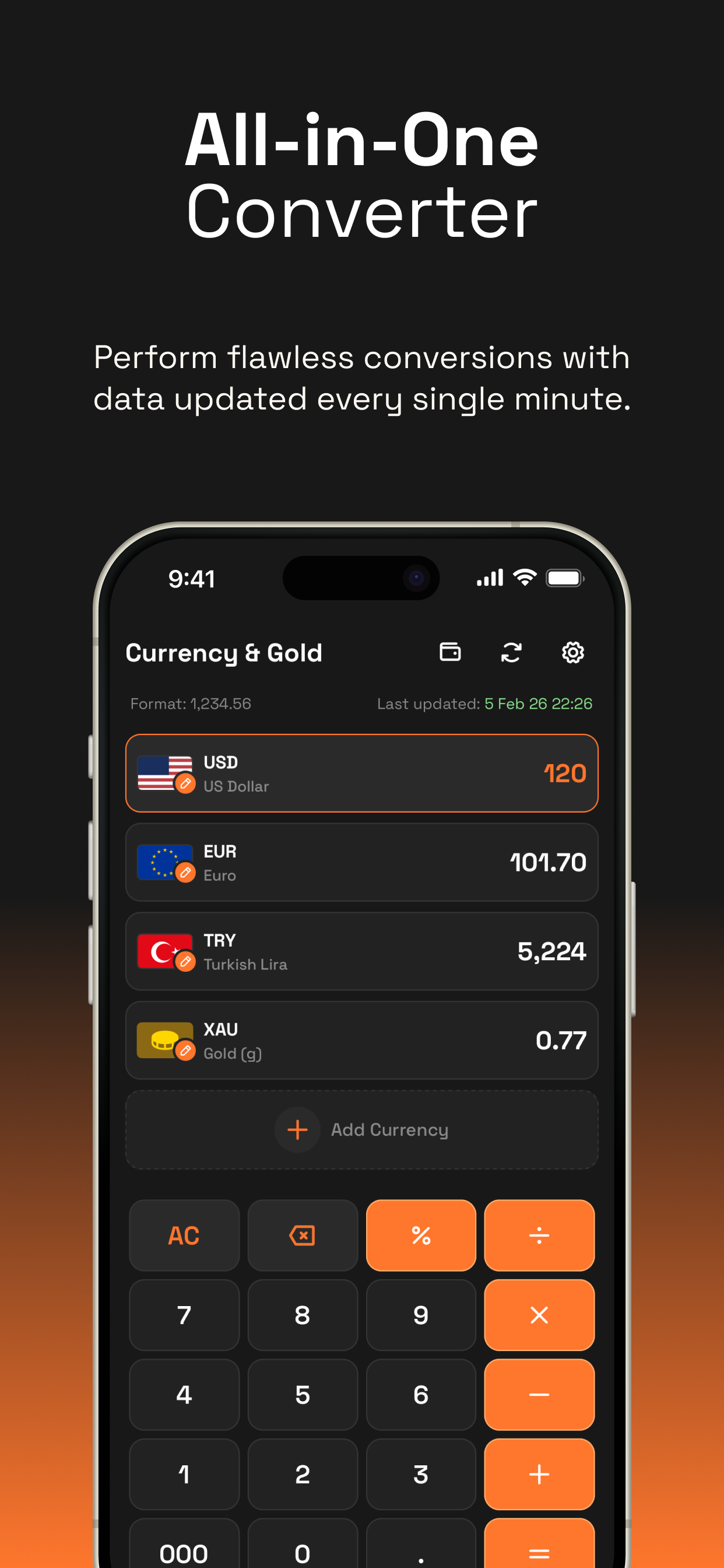 Currency & Gold Converter gallery image