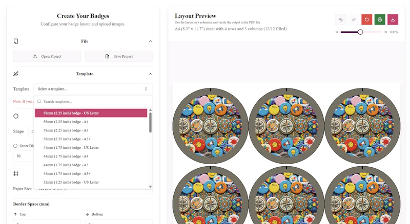 My Badge Studio screenshot 2