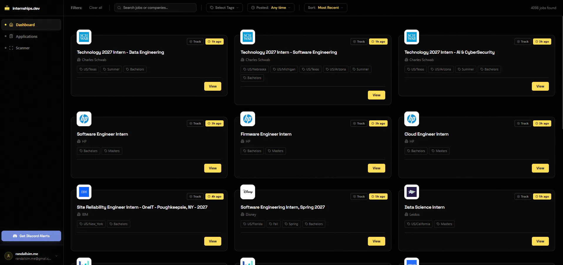 internships.dev gallery image