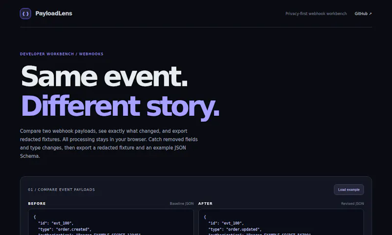 PayloadLens screenshot 1