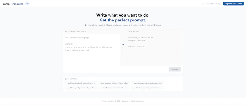 Prompt Translator screenshot 2