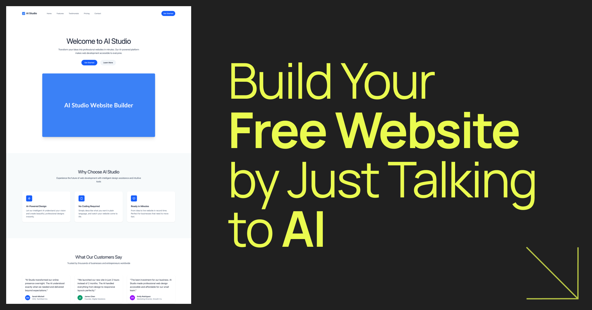 AI Website Builder gallery image