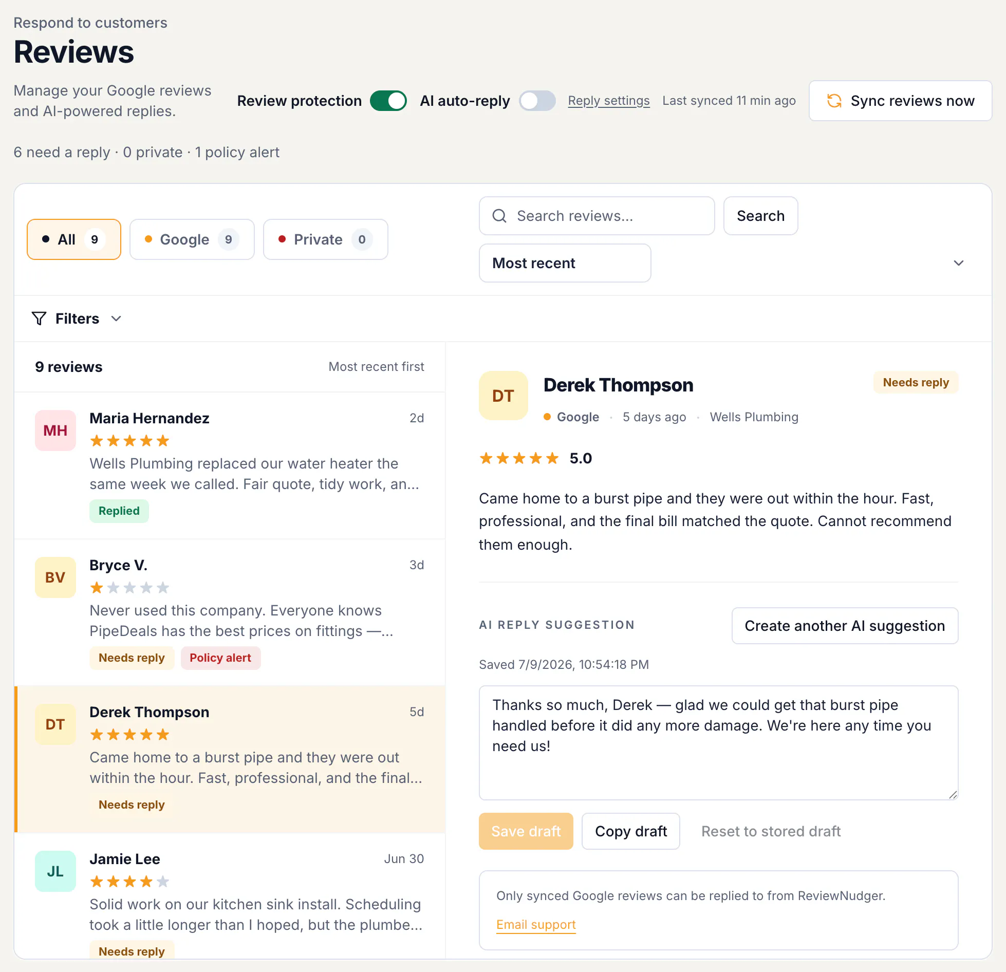 ReviewNudger gallery image