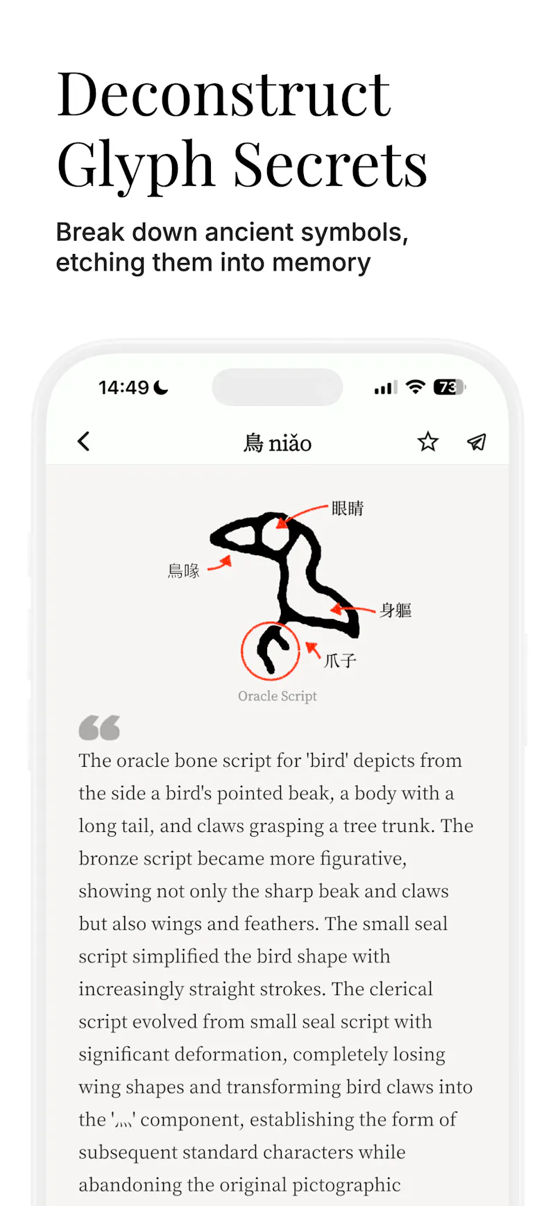 Chinese Oracle screenshot 1