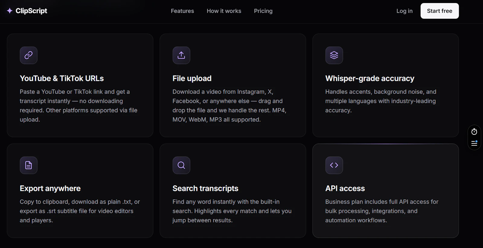 ClipScript screenshot 2
