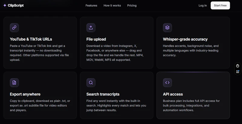 ClipScript screenshot 2