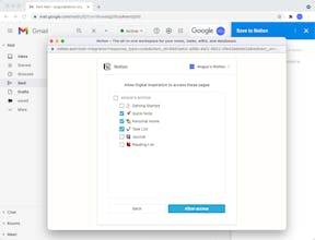 Send Gmail to Notion gallery image
